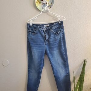 Stylish Blue Women's Skinny Jeans